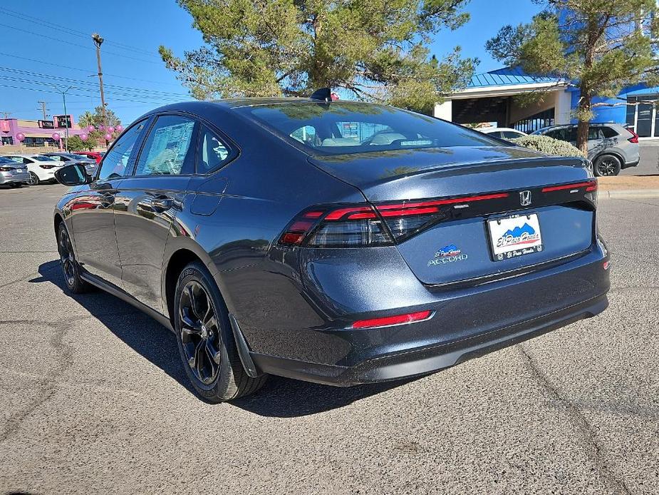 new 2025 Honda Accord car, priced at $31,655