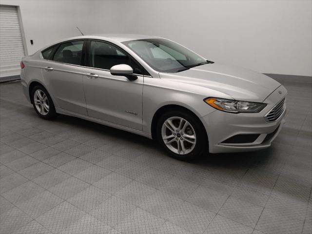 used 2018 Ford Fusion Hybrid car, priced at $14,795