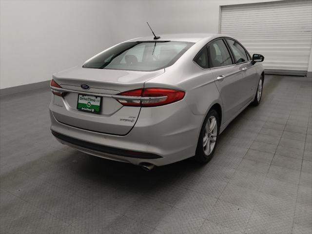 used 2018 Ford Fusion Hybrid car, priced at $14,795