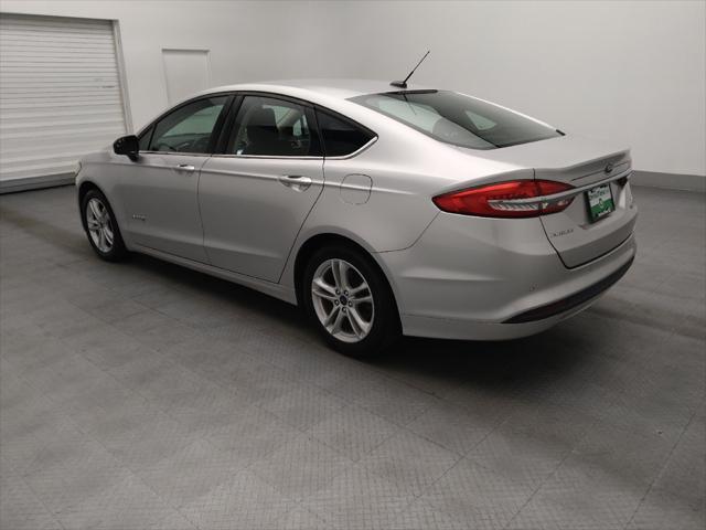 used 2018 Ford Fusion Hybrid car, priced at $14,795