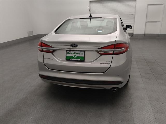 used 2018 Ford Fusion Hybrid car, priced at $14,795