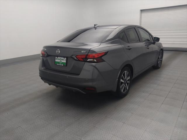 used 2021 Nissan Versa car, priced at $18,495