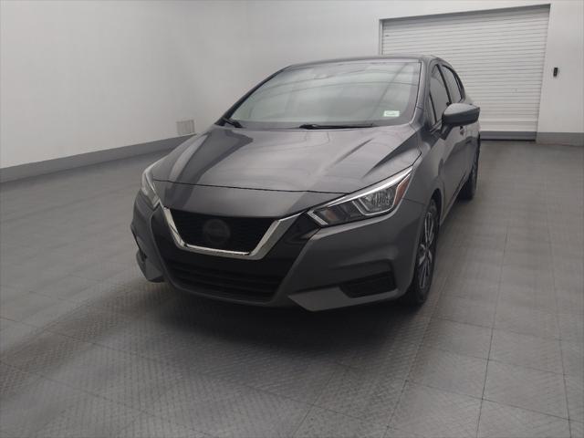 used 2021 Nissan Versa car, priced at $18,495