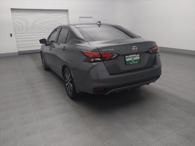 used 2021 Nissan Versa car, priced at $18,495