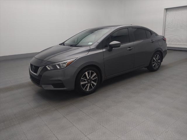 used 2021 Nissan Versa car, priced at $18,495