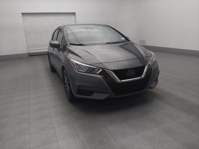 used 2021 Nissan Versa car, priced at $18,495