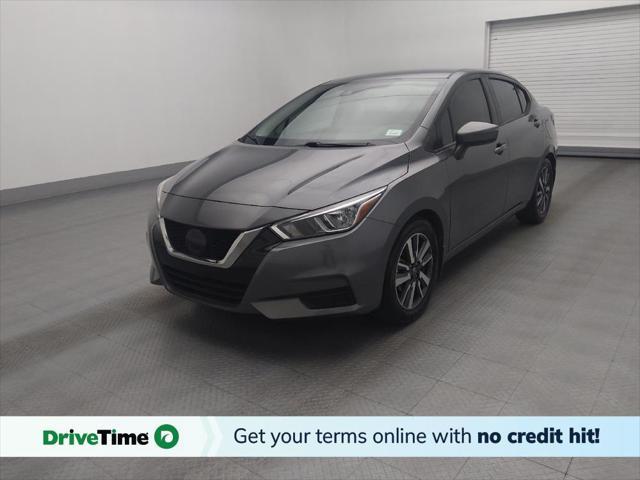 used 2021 Nissan Versa car, priced at $18,495