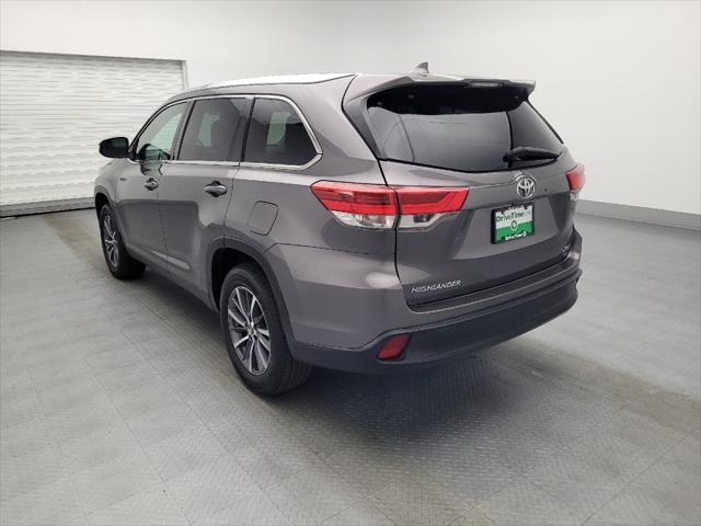 used 2019 Toyota Highlander car, priced at $25,295