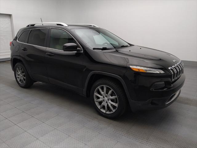 used 2018 Jeep Cherokee car, priced at $18,095