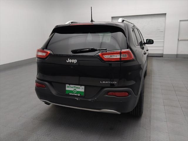 used 2018 Jeep Cherokee car, priced at $18,095