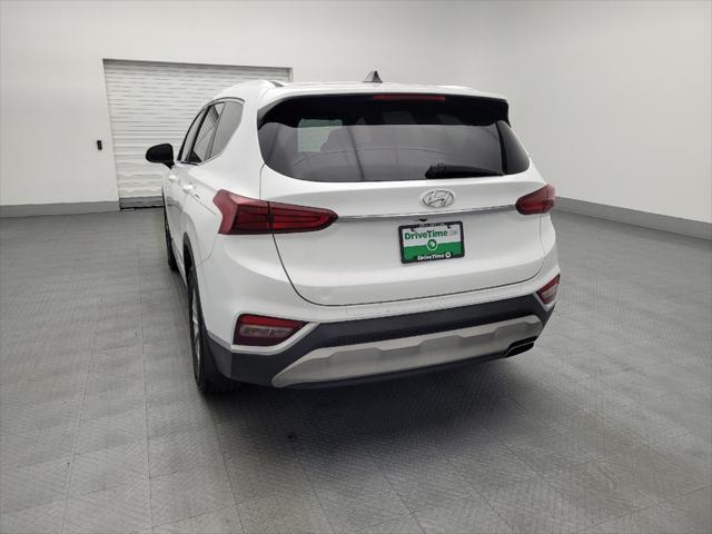 used 2019 Hyundai Santa Fe car, priced at $19,895