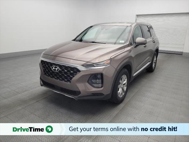 used 2019 Hyundai Santa Fe car, priced at $17,495