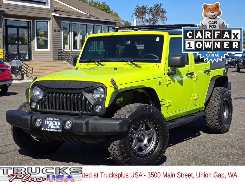 used 2017 Jeep Wrangler Unlimited car, priced at $20,954