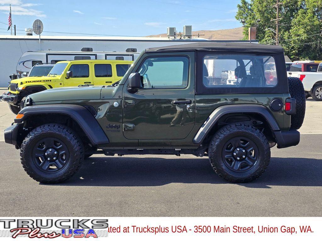 used 2021 Jeep Wrangler car, priced at $27,148