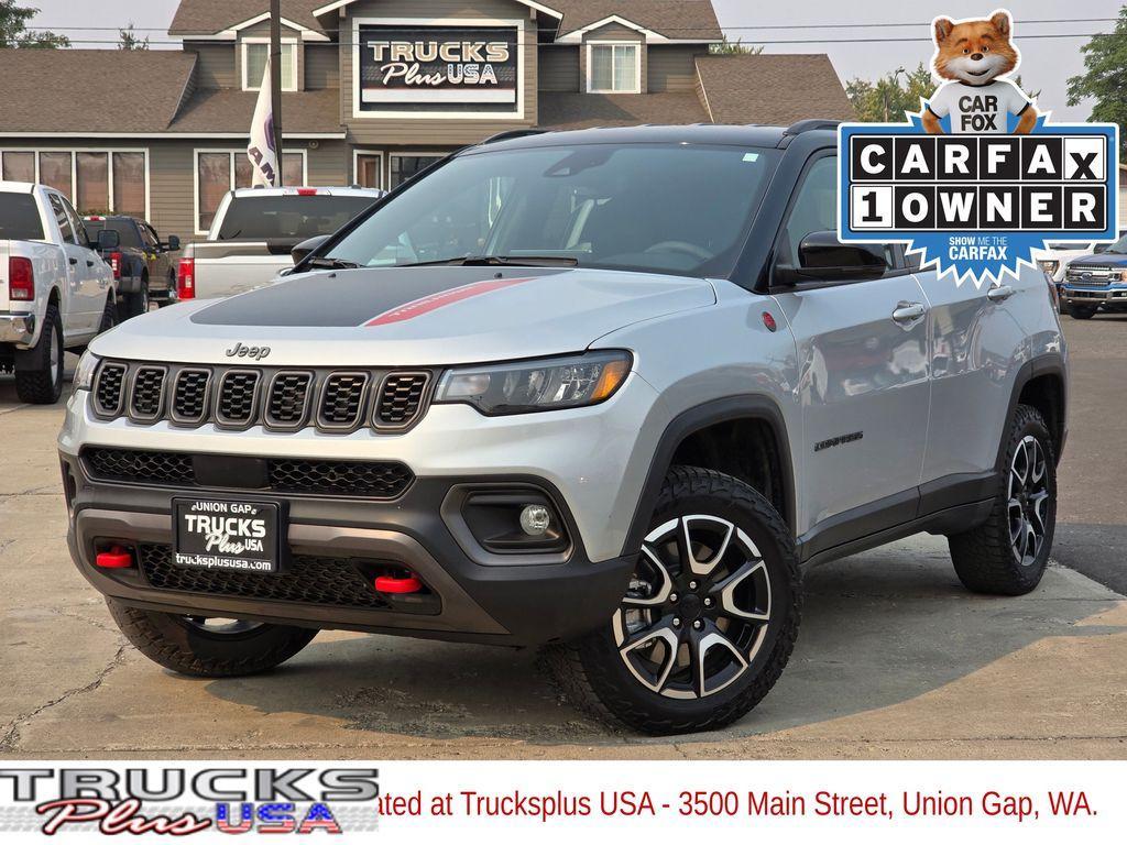 used 2024 Jeep Compass car, priced at $26,659