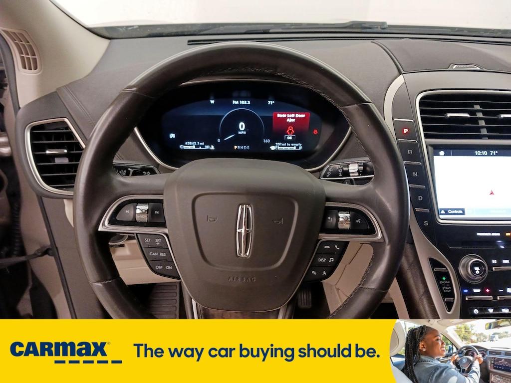 used 2019 Lincoln Nautilus car, priced at $23,998