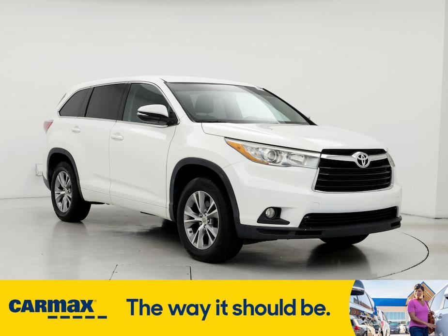 used 2015 Toyota Highlander car, priced at $20,998