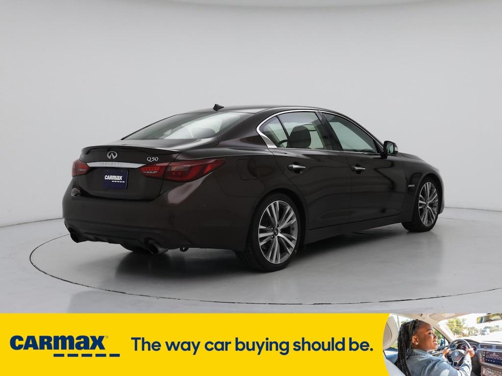 used 2018 INFINITI Q50 Hybrid car, priced at $24,998