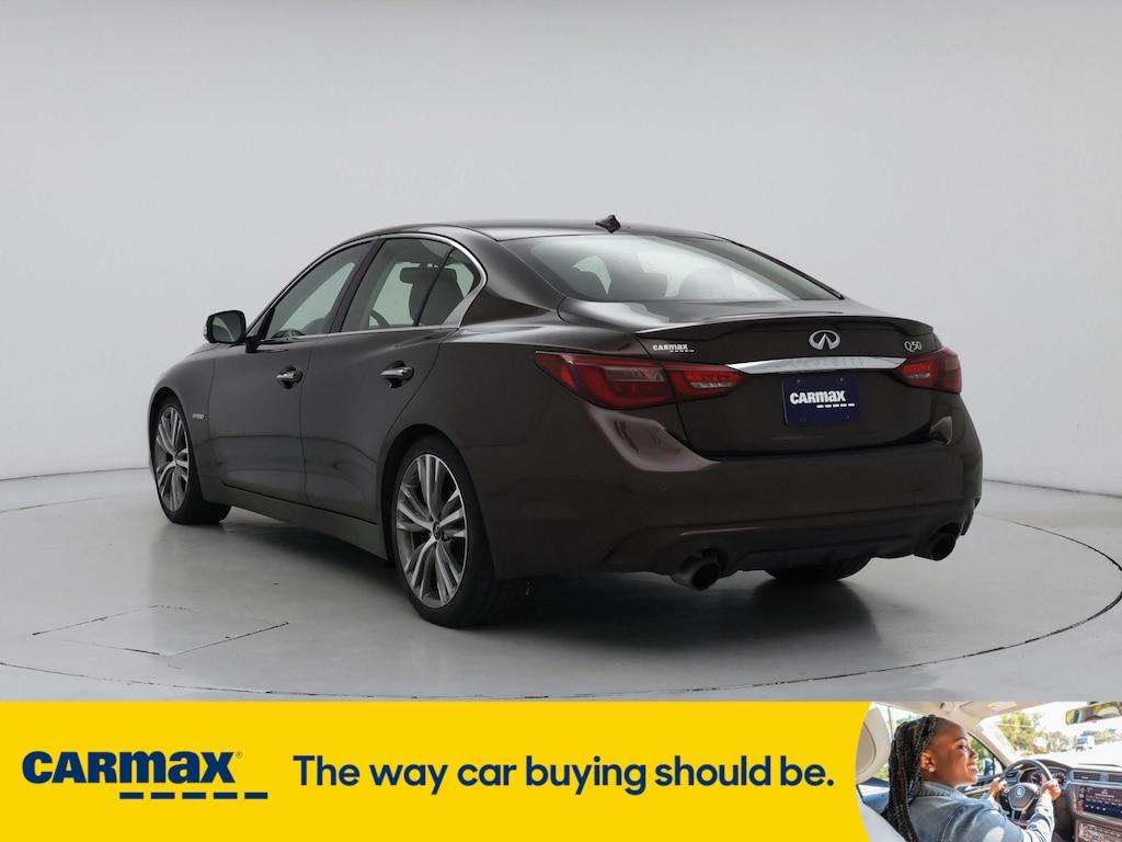 used 2018 INFINITI Q50 Hybrid car, priced at $24,998