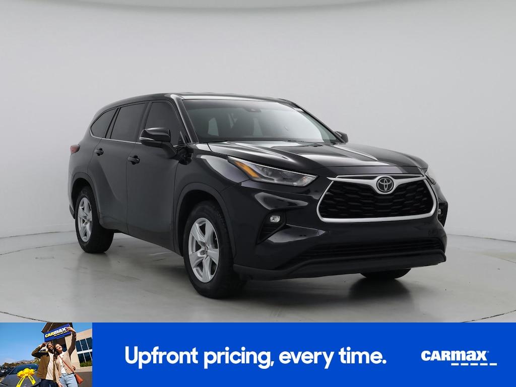 used 2021 Toyota Highlander car, priced at $29,998