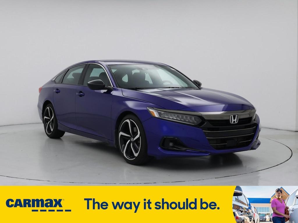 used 2021 Honda Accord car, priced at $25,998