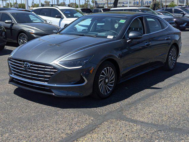 used 2023 Hyundai Sonata Hybrid car, priced at $31,999