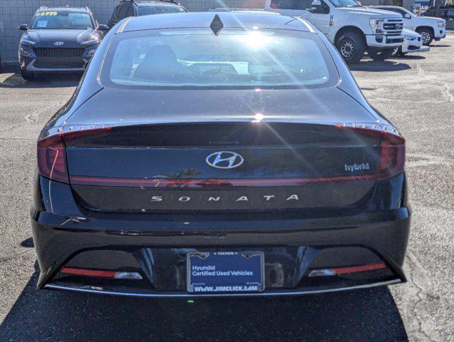 used 2023 Hyundai Sonata Hybrid car, priced at $29,999