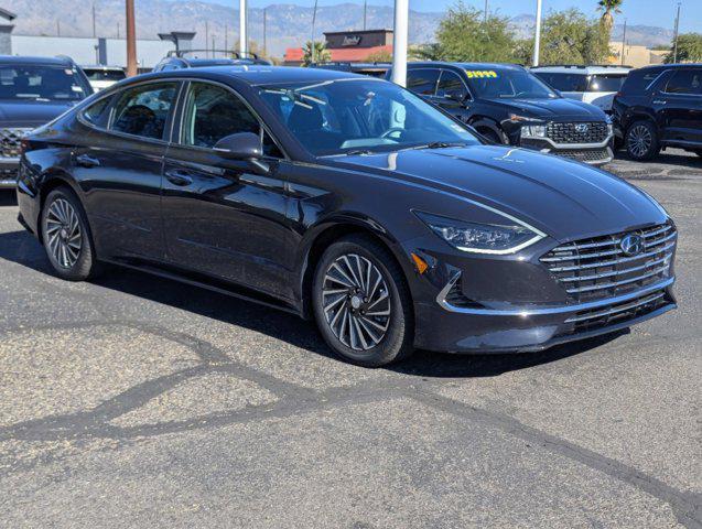 used 2023 Hyundai Sonata Hybrid car, priced at $29,999