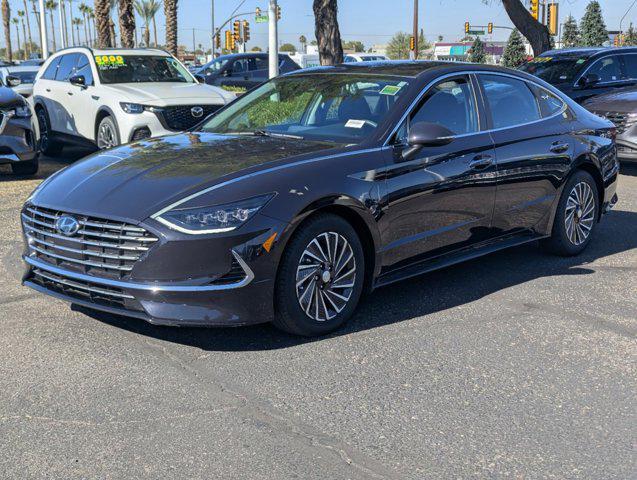 used 2023 Hyundai Sonata Hybrid car, priced at $29,999