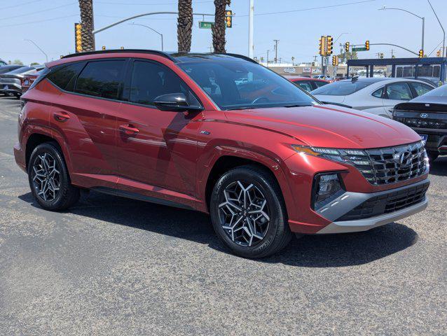 used 2024 Hyundai TUCSON Hybrid car, priced at $35,999