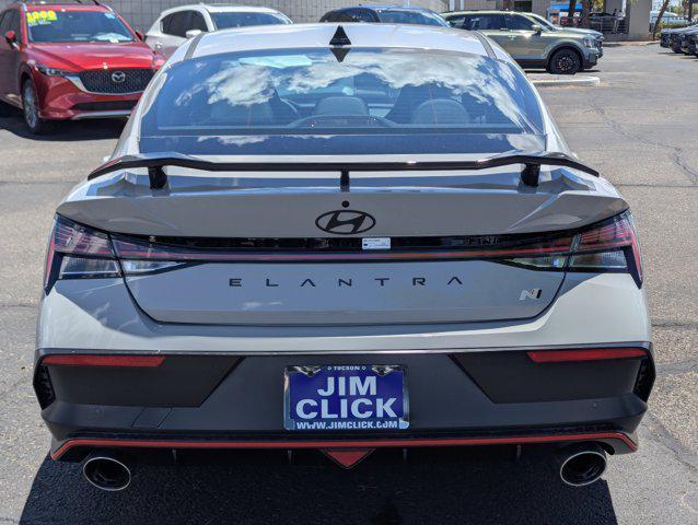 new 2025 Hyundai ELANTRA N car, priced at $37,710