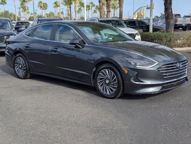 used 2023 Hyundai Sonata Hybrid car, priced at $32,999