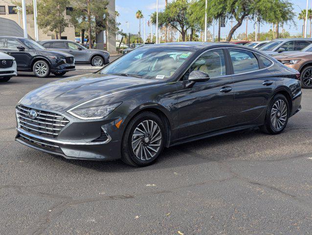 used 2023 Hyundai Sonata Hybrid car, priced at $32,999