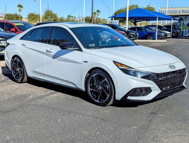 used 2021 Hyundai Elantra car, priced at $24,999