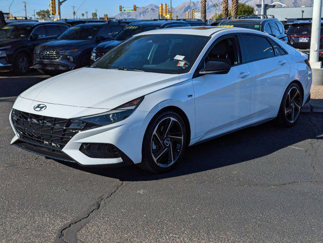 used 2021 Hyundai Elantra car, priced at $24,999