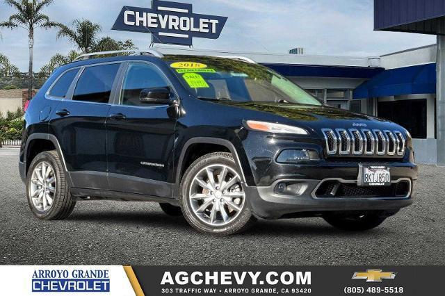 used 2018 Jeep Cherokee car, priced at $14,998