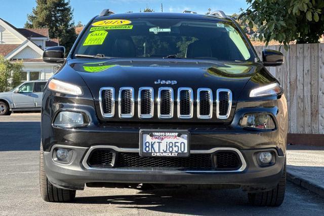 used 2018 Jeep Cherokee car, priced at $13,998