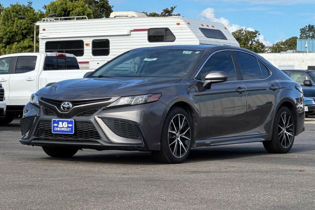 used 2021 Toyota Camry car, priced at $21,000