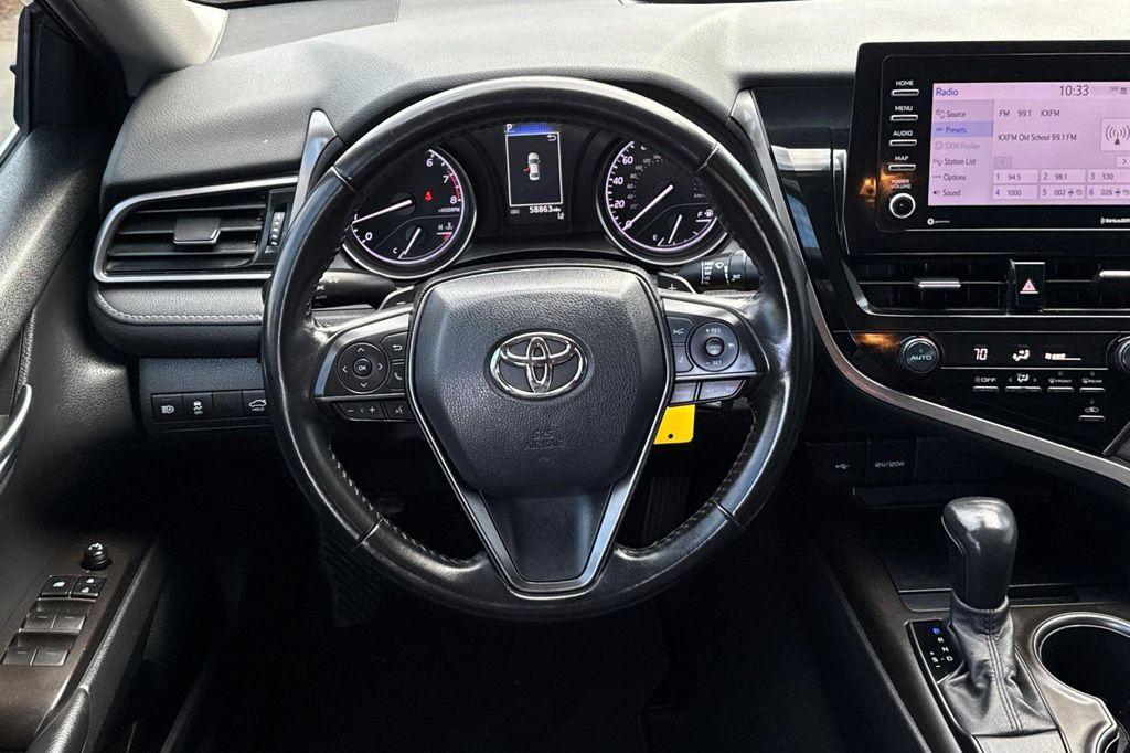 used 2021 Toyota Camry car, priced at $21,000