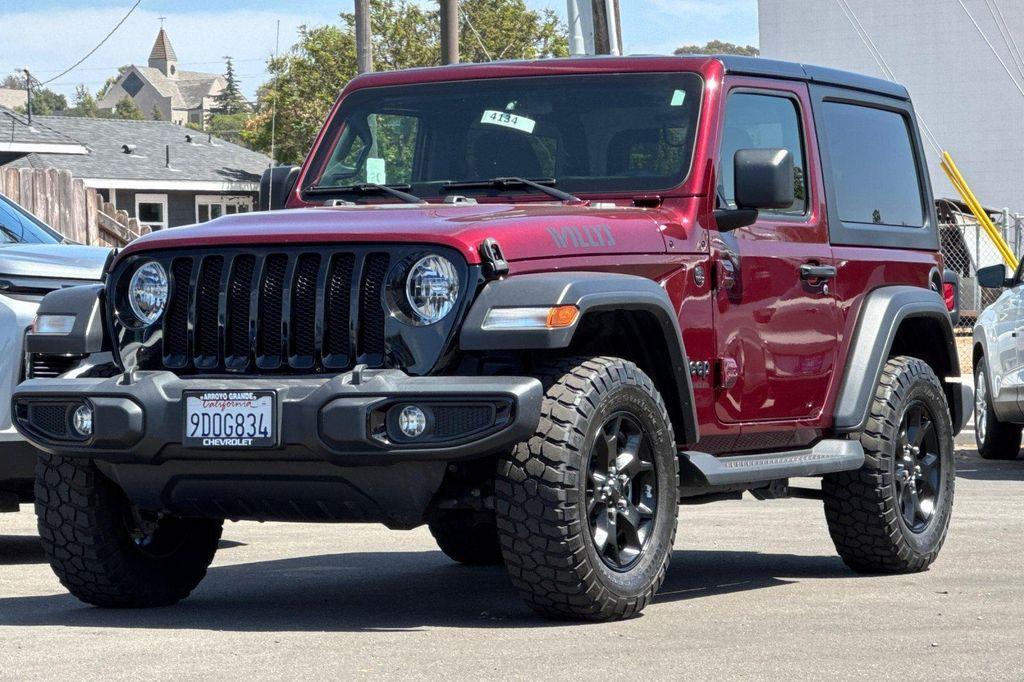 used 2022 Jeep Wrangler car, priced at $28,000