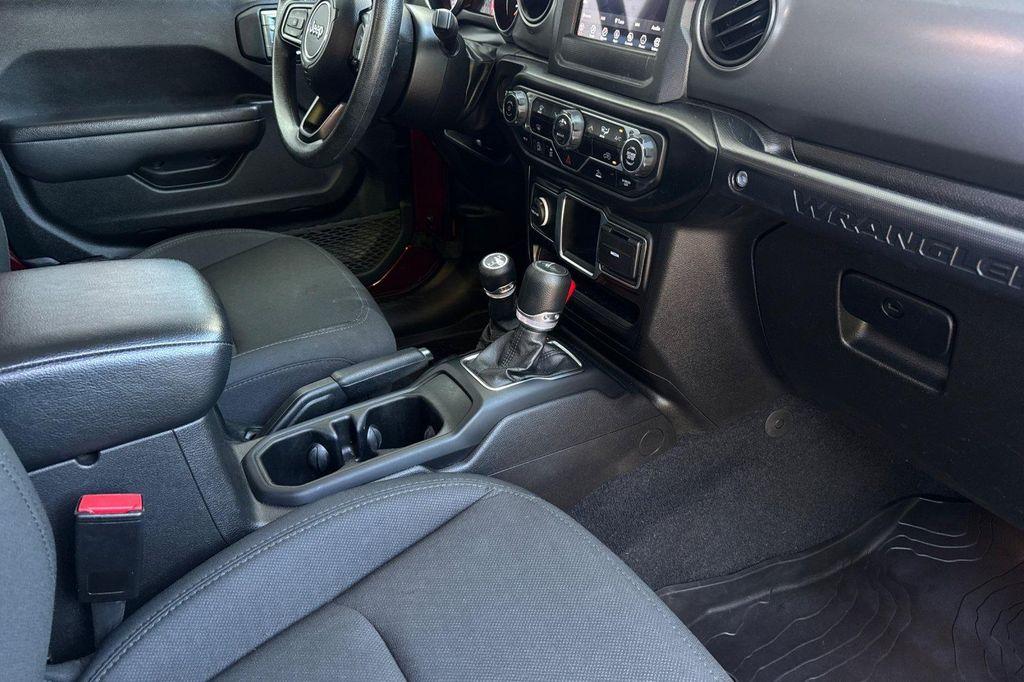 used 2022 Jeep Wrangler car, priced at $28,000