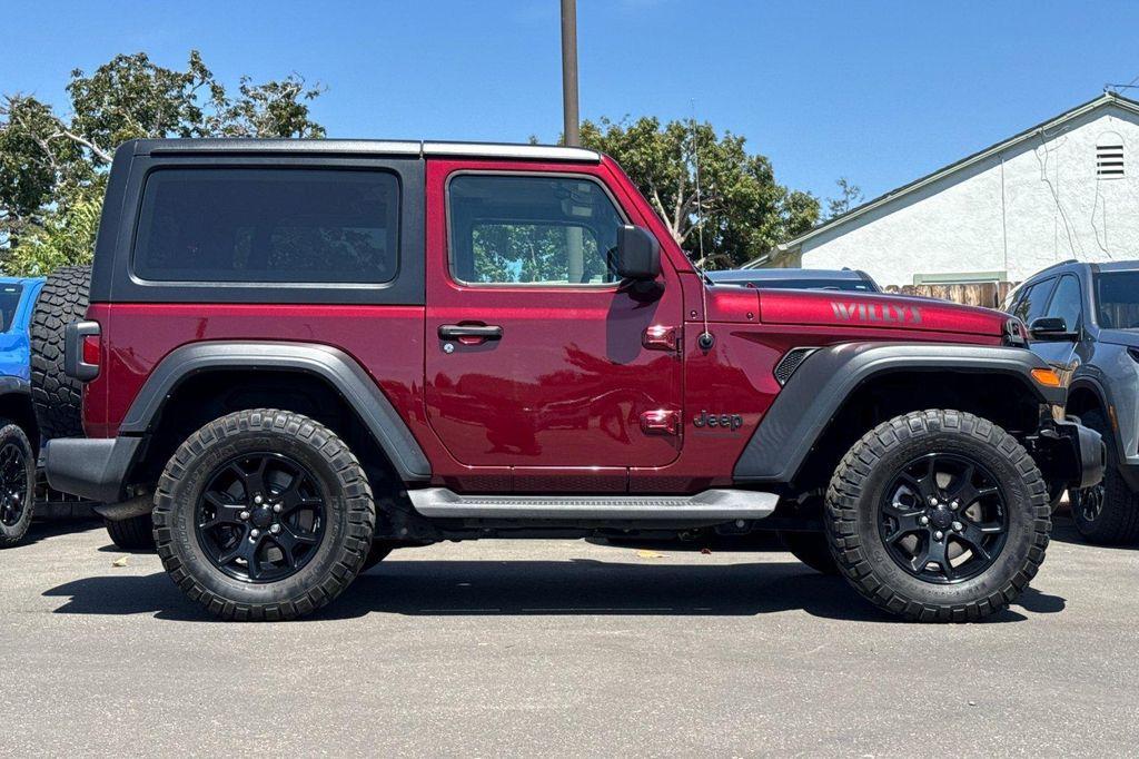 used 2022 Jeep Wrangler car, priced at $28,000