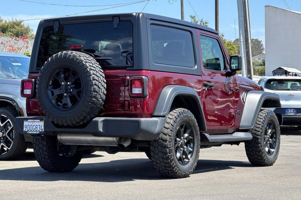 used 2022 Jeep Wrangler car, priced at $28,000