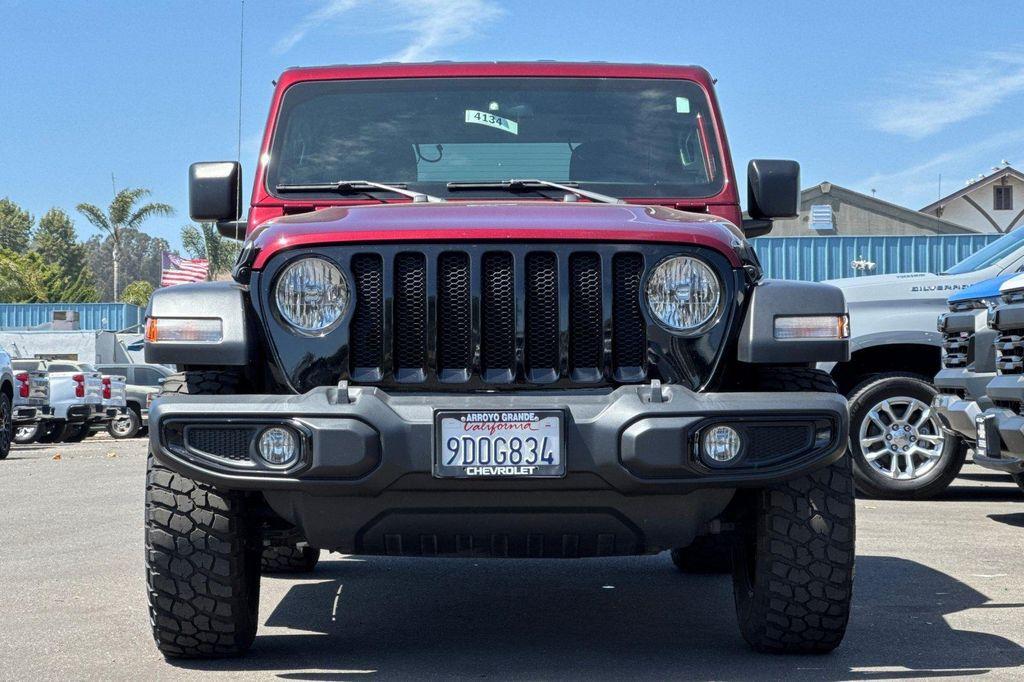 used 2022 Jeep Wrangler car, priced at $28,000