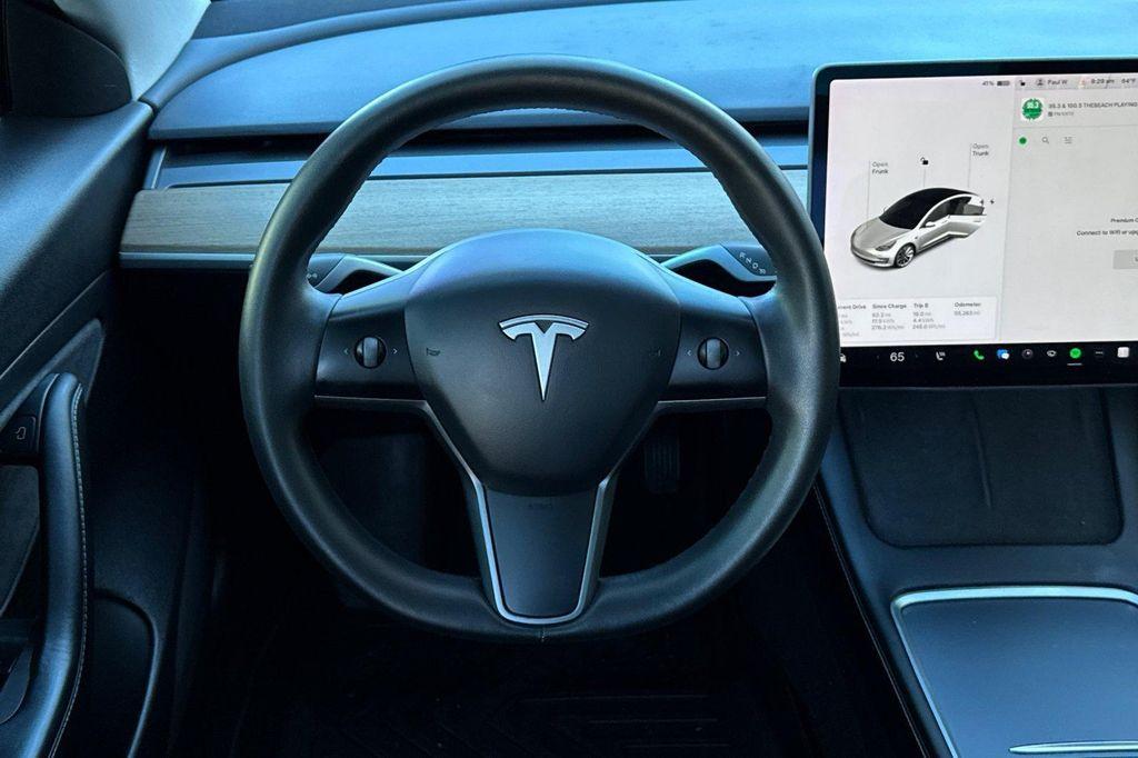 used 2021 Tesla Model 3 car, priced at $22,000