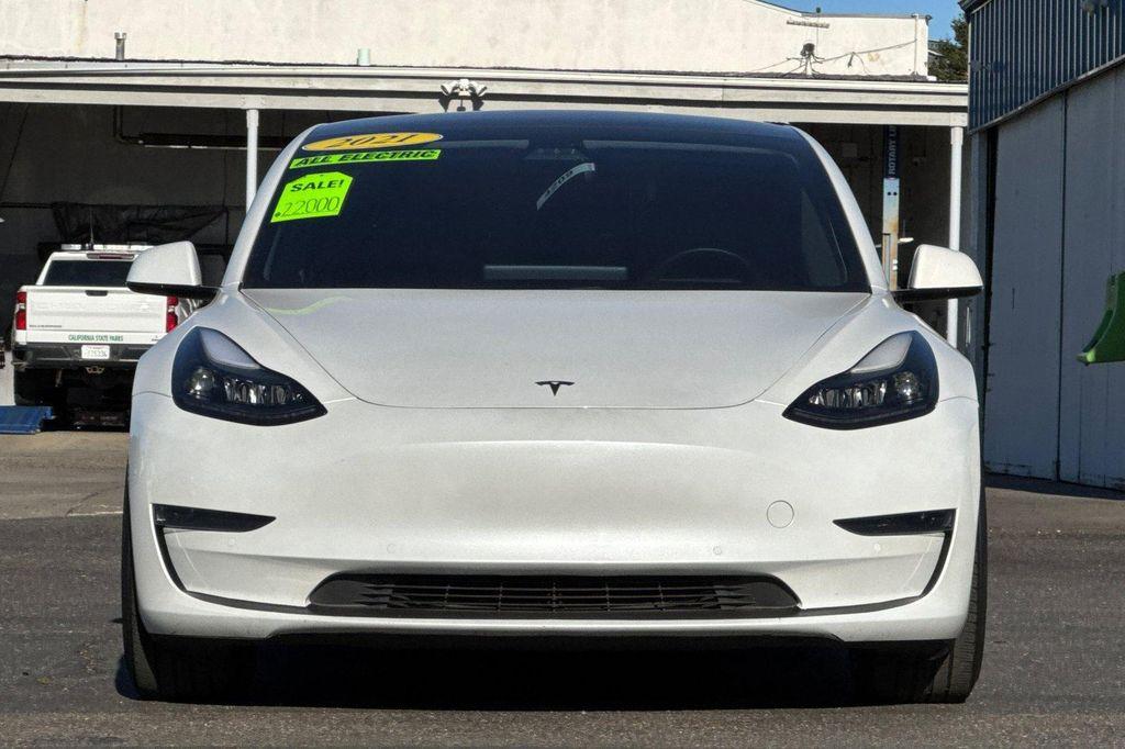 used 2021 Tesla Model 3 car, priced at $22,000