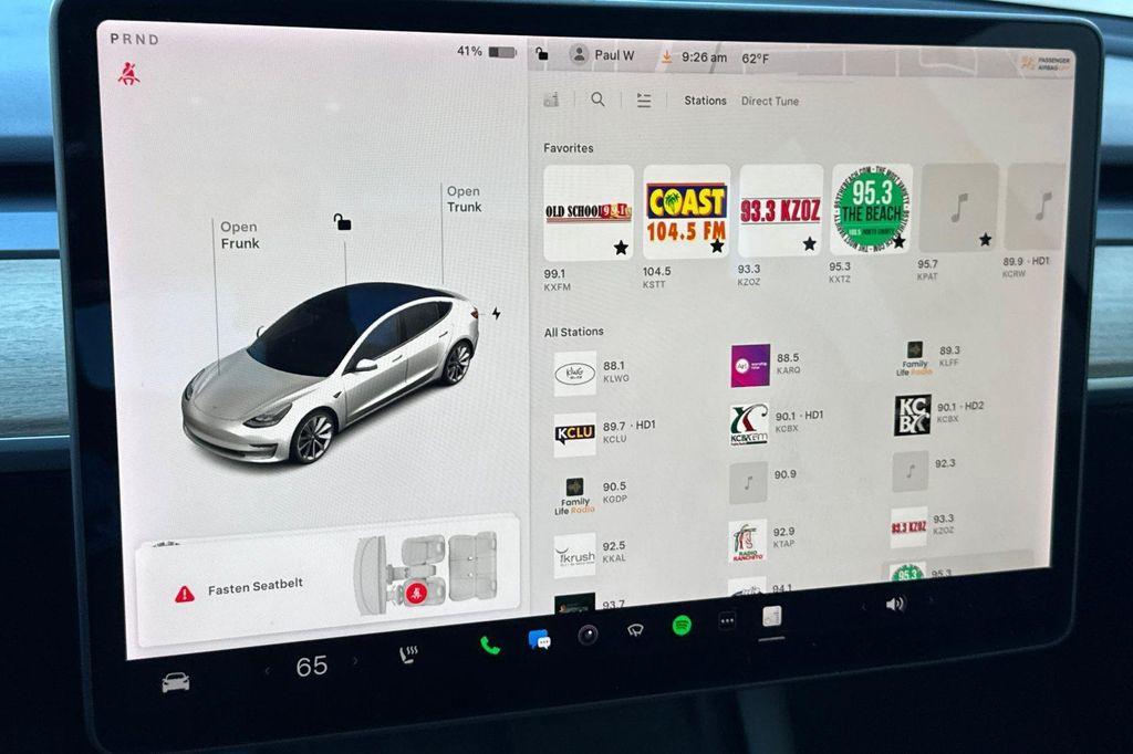 used 2021 Tesla Model 3 car, priced at $22,000