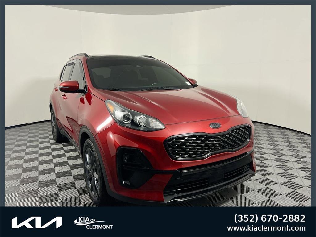 used 2021 Kia Sportage car, priced at $16,250