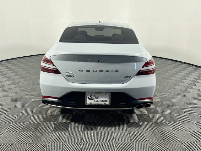 used 2022 Genesis G70 car, priced at $27,000