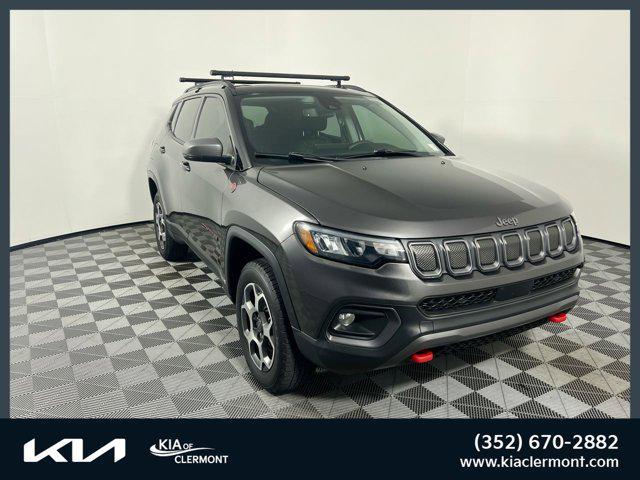 used 2022 Jeep Compass car, priced at $21,750